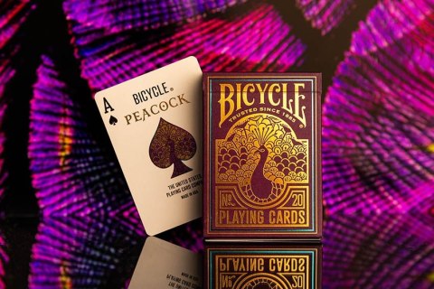 Karty Peacock Purple