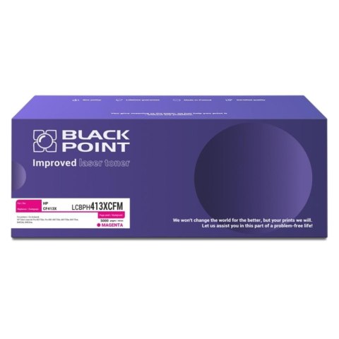 Toner Black Point do Hp (CF413X) Magenta 5000 str. z chipem