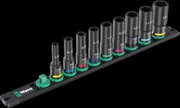 ZES. KLUCZY NASADOWYCH UDAR, 3/8'' 9 CZĘŚ.LISTWA MAGNETYCZN