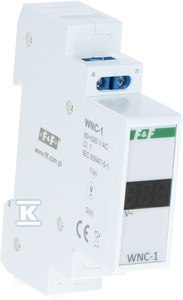 WNC-1 MOD.WSK.NAPIĘCIA 1-FAZ.LCD