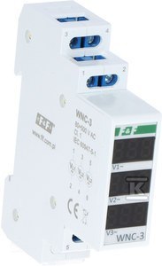 WNC-3 MOD.WSK.NAPIĘCIA 3-FAZ.LCD