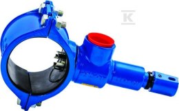 NAWIERTKA DN160X40 DO RUR PVC/PE GJS