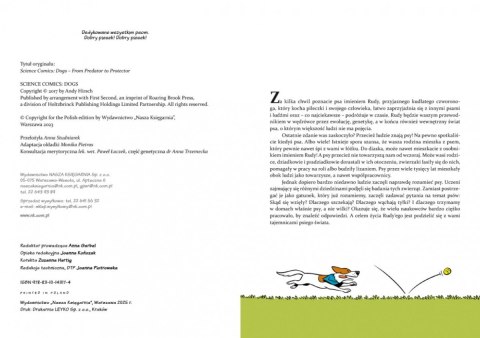 Książeczka Psy - od drapieżników do obrońców