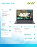 Laptop Aspire 5 A515-57 i7-12650H/15.6 FHD IPS/16GB/512GB/ Stalowy Szary/NoOS