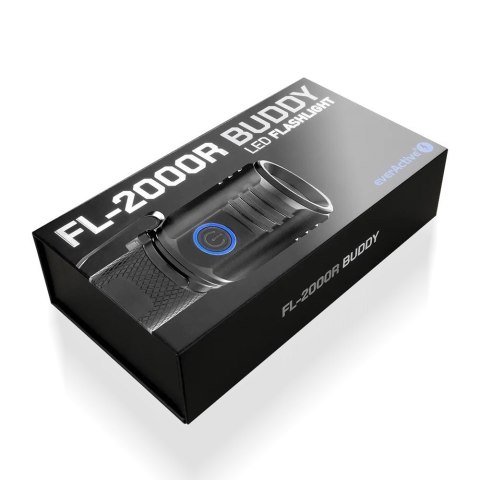 Latarka ręczna diodowa LED Buddy FL-2000R IPX6