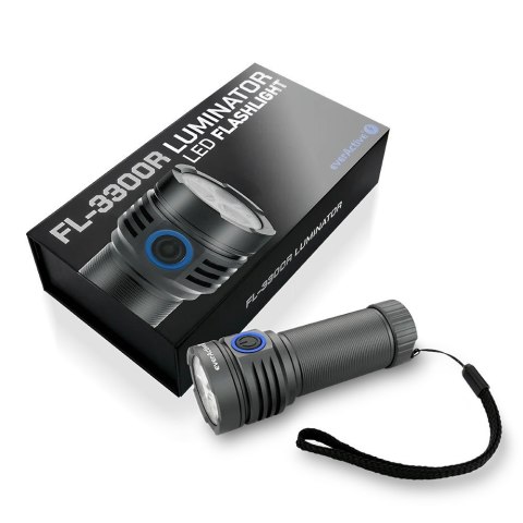 Latarka ręczna diodowa LED Luminator FL-3300R IPX4 USB-C