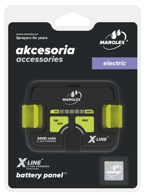 MAROLEX AKUMULATOR LI-ION Z PANELEM GARDEN