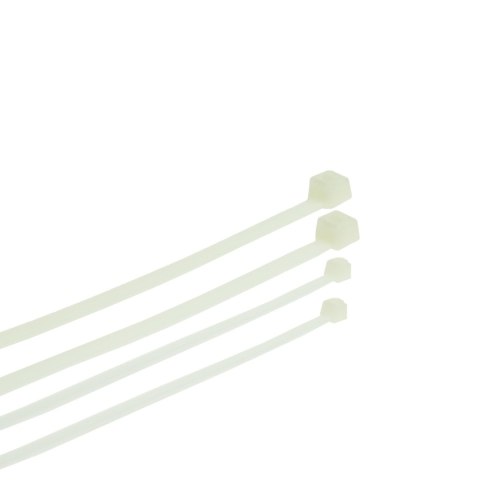 PLASTROL OPASKA PLASTIKOWA BIAŁA 4,8 x 250mm 100szt.