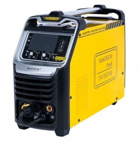 PÓŁAUTOMAT SPAW.INV. MIG-221 DUAL PLUS SYNERGIA 4 x 4 ,MMA, 200A/60%, 230V,MB24/3NT, GP50