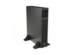 Zasilacz awaryjny UPS On-Line rack 1000VA 8xIEC C13 USB-B LCD metalowa obudowa DUST-FREE
