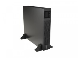 Zasilacz awaryjny UPS On-Line rack 2000VA 8xIEC C13 USB-B LCD metalowa obudowa DUST-FREE