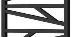 GRZ.DRABINKOWY TRK-50/90C31,BLACK MAT