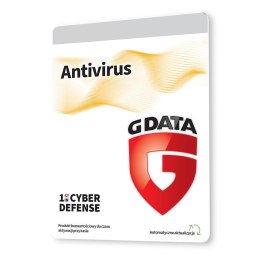Oprogramowanie G DATA Antivirus 1PC 2lata karta-klucz