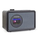 Orava głośnik Přenosný rádiopřijímač, czarny, regulacja głośności, przenośny, USB/FM/AUX/Bluetooth, Mp3, WAV