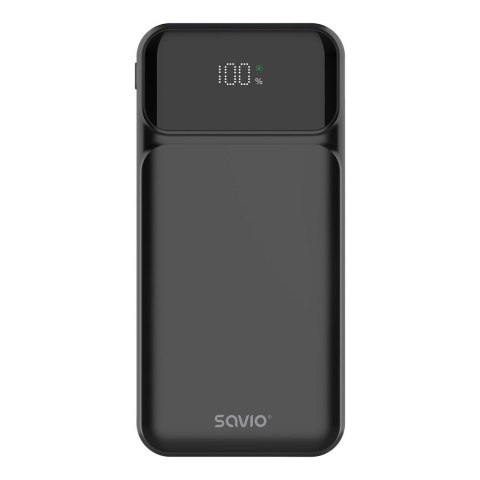 Powerbank SAVIO BA-08 10000mAh Czarny