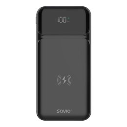 Powerbank SAVIO BA-09 10000mAh Ładowanie indukcyjne