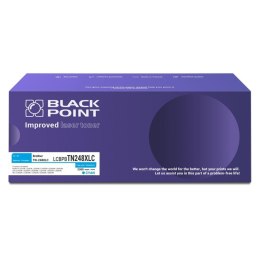 Toner Black Point do Brother (TN-248XLC) Cyan 2300 str. z chipem