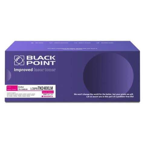 Toner Black Point do Brother (TN-248XLM) Magenta 2300 str. z chipem