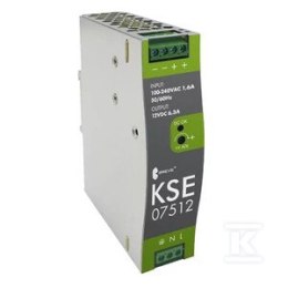 ZAS.IMP. KSE 07512M 230/12VDC 6,3A 75,6W