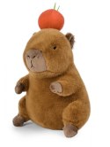 Maskotka Kapibara z jabłkiem 25 cm