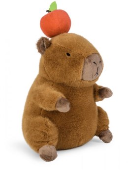 Maskotka Kapibara z jabłkiem 25 cm