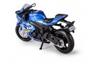 Motocykl MSZ 1:18 Suzuki GSX-R1000 niebieski