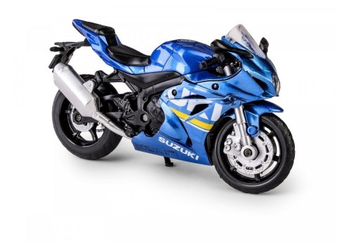 Motocykl MSZ 1:18 Suzuki GSX-R1000 niebieski