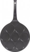 Patelnia Aluminiowa na 7 placków z powłoka non-stick 27cm