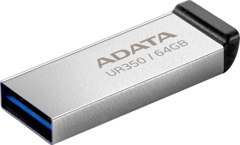 Adata Pendrive UR350 64GB USB3.2 Gen2 Metal czarny