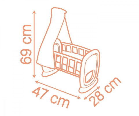 Kołyska z baldachimem