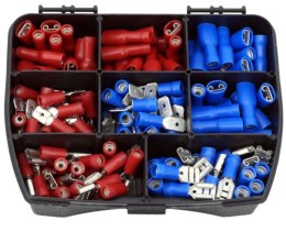 ZESTAW KOŃCÓWEK KONEKTOROWYCH IZOLOWANYCH 150 SZT.