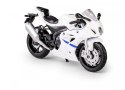 Motocykl 1:18 SUZUKIX STI 20 GSX-R1000 biały