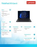 Ultrabook ThinkPad X13 G6 21RK005QPB W11Pro Ultra 5 225U/16GB/512GB/INT/13.3 WUXGA/Black/3YRS Premier Support + CO2 Offset