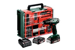 METABO.WKRĘTARKA BS 18 SET 2x2,0 Ah + 74 ACC WALIZKA