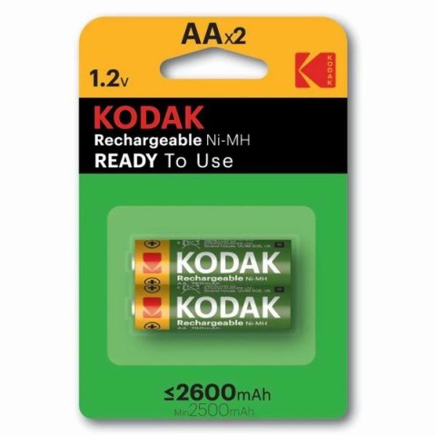 Kodak Akumulatorki Ni-MH baterie AA, 2-pack