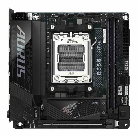 Płyta Gigabyte B850I AORUS PRO /AMD B850/DDR5/SATA3/M.2/USB3.1/PCIe5.0/WiFi/BT/AM5/Mini-ITX