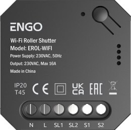 ENGO Controls EROL-WIFI - Sterownik Rolet do systemu ENGO Smart, WIFI