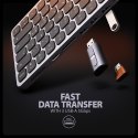 Klawiatura HMC-KB-NRD USB-C 5Gbps z wieloportowy hub 9in1, SD/microSD, 3x USB-A, HDMI 4K/60Hz, PD 100W, Audio, Nordic layout, 60