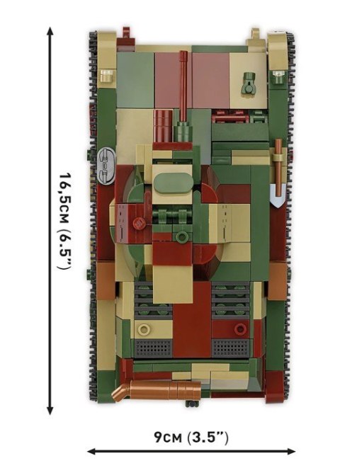 Klocki Light Tank 7TP 669 elementów