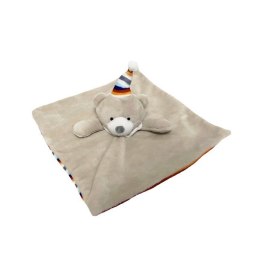 Przytulanka Miluś Miś z balonikiem 25x25 cm