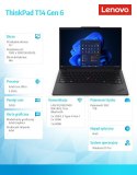 Ultrabook ThinkPad T14 G6 21QC005PPB W11Pro Ultra 7 255U/32GB/1TB/INT/14.0 WUXGA/Black/3YR Premier Support + CO2 Offset
