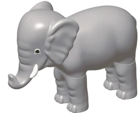 Zestaw Malblo Magnetic Mini Zwierzęta z dżungli