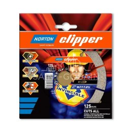 NORTON TARCZA D.SEGMENTOWA 125mm INVICIBLE CUTS ALL