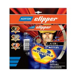 NORTON TARCZA D.SEGMENTOWA 230mm INVICIBLE CUTS ALL