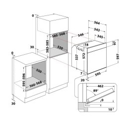 Piekarnik WOI4S8HM2SEA