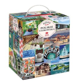 Puzzle Puzzlove Polskie uzdrowiska 500 elementów