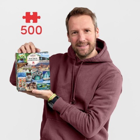 Puzzle Puzzlove Polskie uzdrowiska 500 elementów