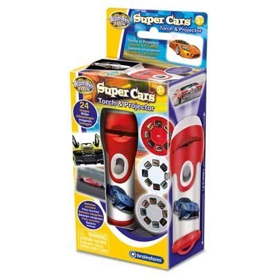 Latarka i projektor Brainstorm - Supersamochody
