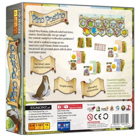 Gra PINO POSTINO Szalony wyścig przez knieje!