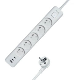 MORRE LISTWA ZASILAJĄCA 5G USB, 2xUSB-C,1,5m